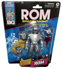 Marvel Legends ROM the SPACEKNIGHT 6″ Figure Retro with Comic Accessory