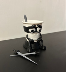 Italian Brainrot – Sad Capuchino assassino – Limited Edition Physical Figure