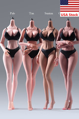 YM501 1/6 Female Sexy Plump Large Bust Flexible Details Body 12″Figure Doll