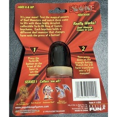 Yu-Gi-Oh! Series 1 Duel Monster Spin Keychain Exodia The Forbidden One 1996 -NEW
