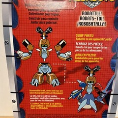 2001 Hasbro Medabots Warbandit Action Figure Robot Carded