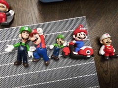 Super Mario Toy Lot Figures Yoshi Luigi Pikachu Mixed Bundle Nintendo Kids Toys