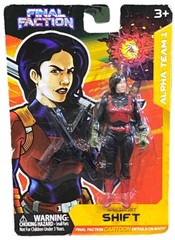 Final Faction First Impact Comic Book 1st Edition/Specialist Shift Action Figure