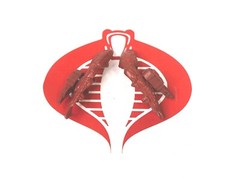 DC Total Justice Weapon Flash RH & LF Leg Armor Set Kenner Figure Accessory