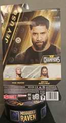 Jey Uso WWE Main Event Champions with Tag Team Title Belt (Bloodline version)