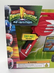 Power Rangers Mighty Morphin Re-Ignition Blade Blaster [Lights & Sounds] New