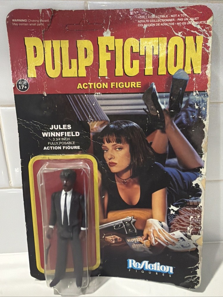 2014 Funko ReAction Figures Pulp Fiction Jules Winnfield Action Figure Read