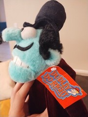Universal Studios Dudley Do Right Snidley Whiplash Stuffed Plush Doll 15″ NWT