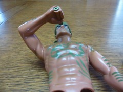 Vintage 1999 Hasbro JUNGLE DART GI Joe Action Man, SNIPER RIFLE & Weapons LOT