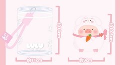 Lulu The Piggy Rabbit 10.5cm/4.1″ Mallow Stuffed Toy Plush Pendant In Stock Gift