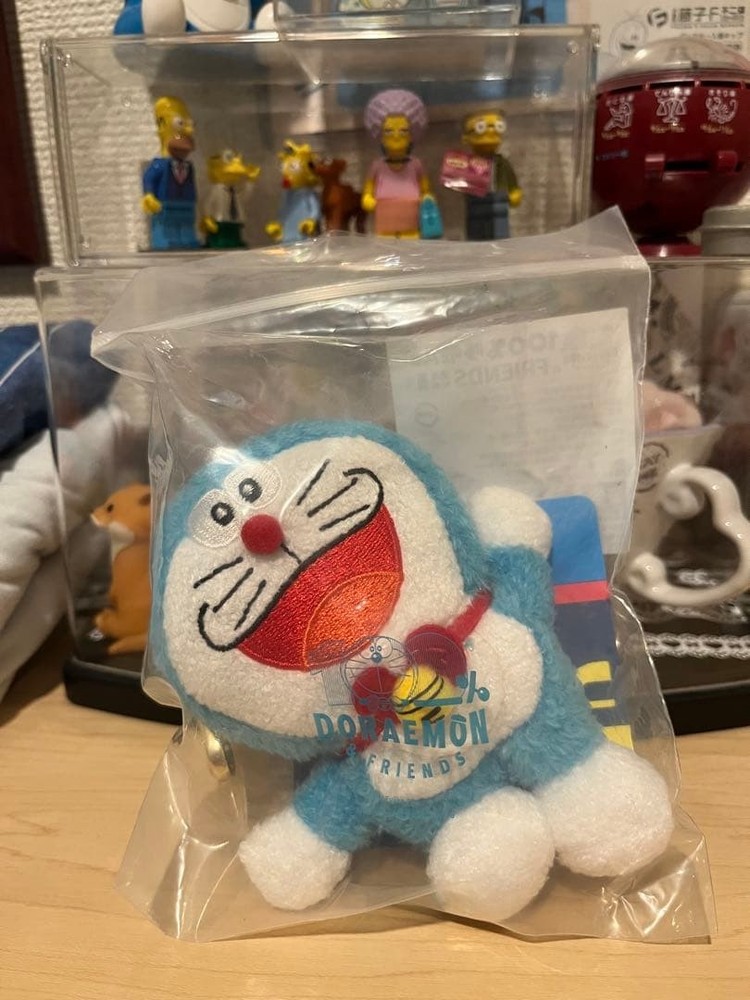 100% DORAEMON FRIENDS Taiwan Mascot Keyholder