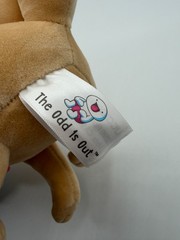New James The Odd 1s Out Ones Plooosh Official Plush Puppy Dog Tan UCC Sit 7”