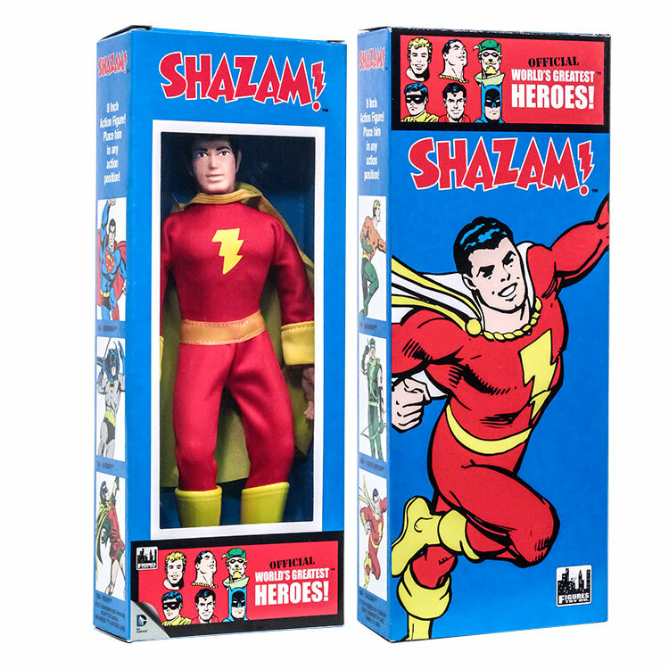 Official DC Comics Shazam 8 inch Action Figure in Retro Box