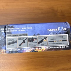 Kailixin Sword Spray Light Electronic Toy with Sound Effects and Water Mist New