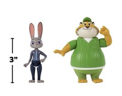 Zootopia 2 Judy Hopps & Clawhauser Figurine Set