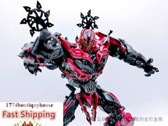 New BOX Unique Toys UT R-09 Red Destroyer AUTOBOT TRANSFORMER MOVIE ALLOY 9″ USA