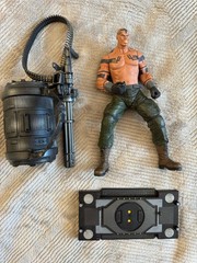 Solid Snake, Meryl, Liquid, Vulcan Raven Metal Gear Solid 1999 McFarlane Figures