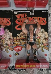 LJN WWE Superstars Series 2 Black Card ULTIMATE WARRIOR VENTURA BUNDY AUSTIN MIB