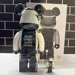 Bearbrick x Illest Motorhead (Collect Everything) 100% 400% Set Blue