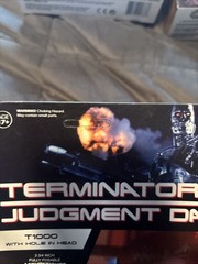 New ReAction Terminator 2 Judgement Day T1000 Action Figure Set Of 2 Un-Punched!
