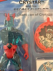Custom “Mattel” Secret Wars CRYSTAR – THE CRYSTAL WARRIOR – MOC w Secret Shield!