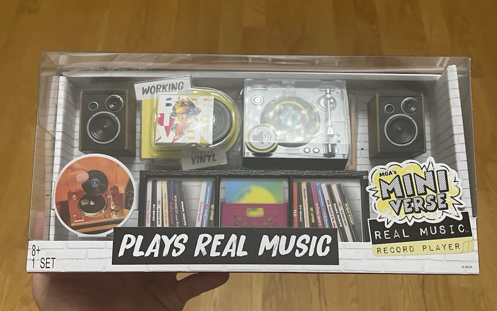 MGA’s Miniverse Real Vinyl Music Record Player