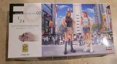 Hasegawa 1/24 Figure Collection Series 90’s platform boots Gal Figure New Sealed