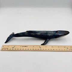 5 Whale Narwhal Realistic Toy Lot Ocean Life 6-11” Unbranded Schleich Type READ