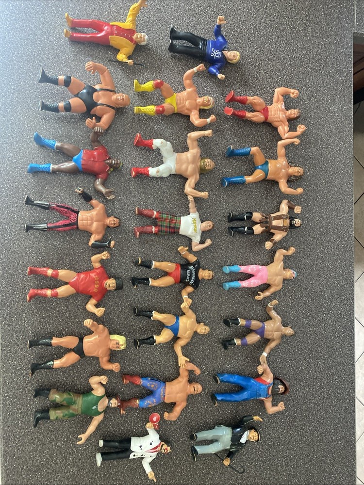 22 Vintage WWF Titan Sports LJN Wrestling Figures 80s 8” Toy Figurines “as Is”