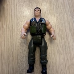 Diamond Toys Commando Arnold Schwarzenegger 3.75” Matrix Chopper 1985 Vintage