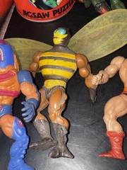 Lot Of Vintage Inhumanoids He-Man Power Rangers Figures + 1970’s Batman Puzzle