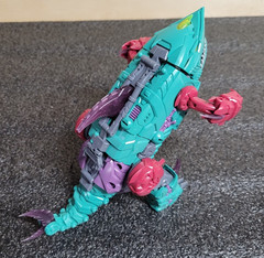 TFC Toys Cyberjaw P-002 – part of Poseidon Combiner – nearly complete