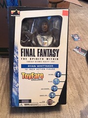 FINAL FANTASY MOVIE RYAN WHITTAKER 12” ACTION FIGURE TOY FARE EXCLUSIVE! c25