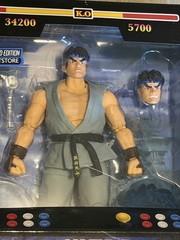 Jada Toys Street FIghter 2 II Ryu Player 2 Grey Outfit Action Figure MISB