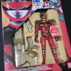 Bandai Mirai Sentai Timeranger Shining Hero Figure TimeFire Power Rangers Action