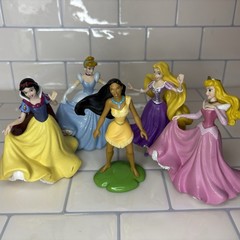 DISNEY Theme Park Store PRINCESS Play Set Cake Toppers LOT Of 11 Toy Figures