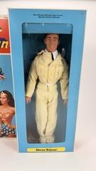 WONDER WOMAN DOLL ACTION FIGURE 1976 MEGO CORP VINTAGE STEVE TREVOR 12″ NIB