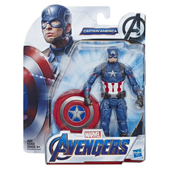 Marvel Avengers Captain America 6-Inch-Scale Super Hero Action Figure