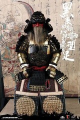 COOMODEL SE074 Japanese Samurai METAL BLACK LION ARMOR 1/6 LEGENDARY VER figure
