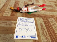 1992 Starting Lineup Felix Jose St Louis Cardinals SLU Figure Card Baseball MLB