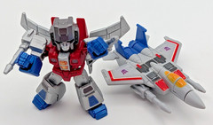 Blokees Transformers Defender 02 Starscream & Vehicle Mode Special Galaxy Vrsn