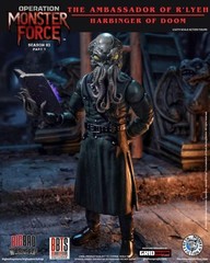 OPERATION MONSTER FORCE 6″ 1:12 THE AMABSSADOR OF R’LYEH ACTION FIGURE MISB