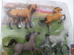 Palomino Bluffs Riding Academy Dreamworks Spirit Riding Free New Sealed 4 Horses