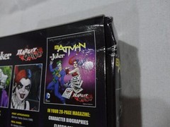 DC Batman Eaglemoss Masterpiece Collection The Joker & Harley Quinn Figurines