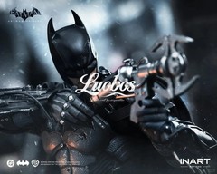 INART G0007 1/12 Arkham Batman (Battle Damaged Version) Action Figure In Stock