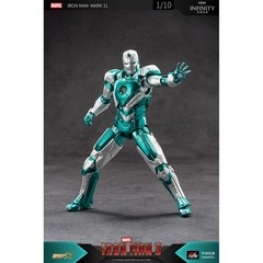 HIPLAY ZD Toys 1/10 Marvel Iron Man MK20 MK31 MK32 MK34 Action Figure Non-LED