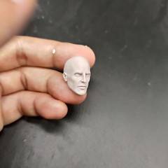 1/12 1/18 1/24 Engineer Head Sculpt Carved For Male Action Figure Body Toys