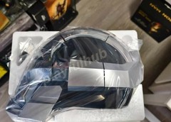 Iron Man MK17 1/1 Wearable Cosplay Mask Helmet Silver English Voice-control Prop