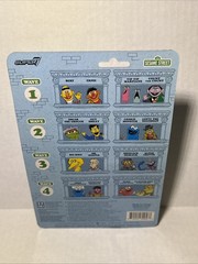 SUPER 7 SESAME STREET REACTION WAVE 4 CHEF COOKIE ELMO ALLIGATOR KING ROOSEVELT