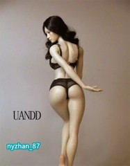 UANDD 1:6 Game Ver. OB Pale with Finger Bone 12″ Female Action Figure Doll Body